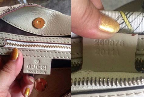 fake vs real gucci|check gucci serial number.